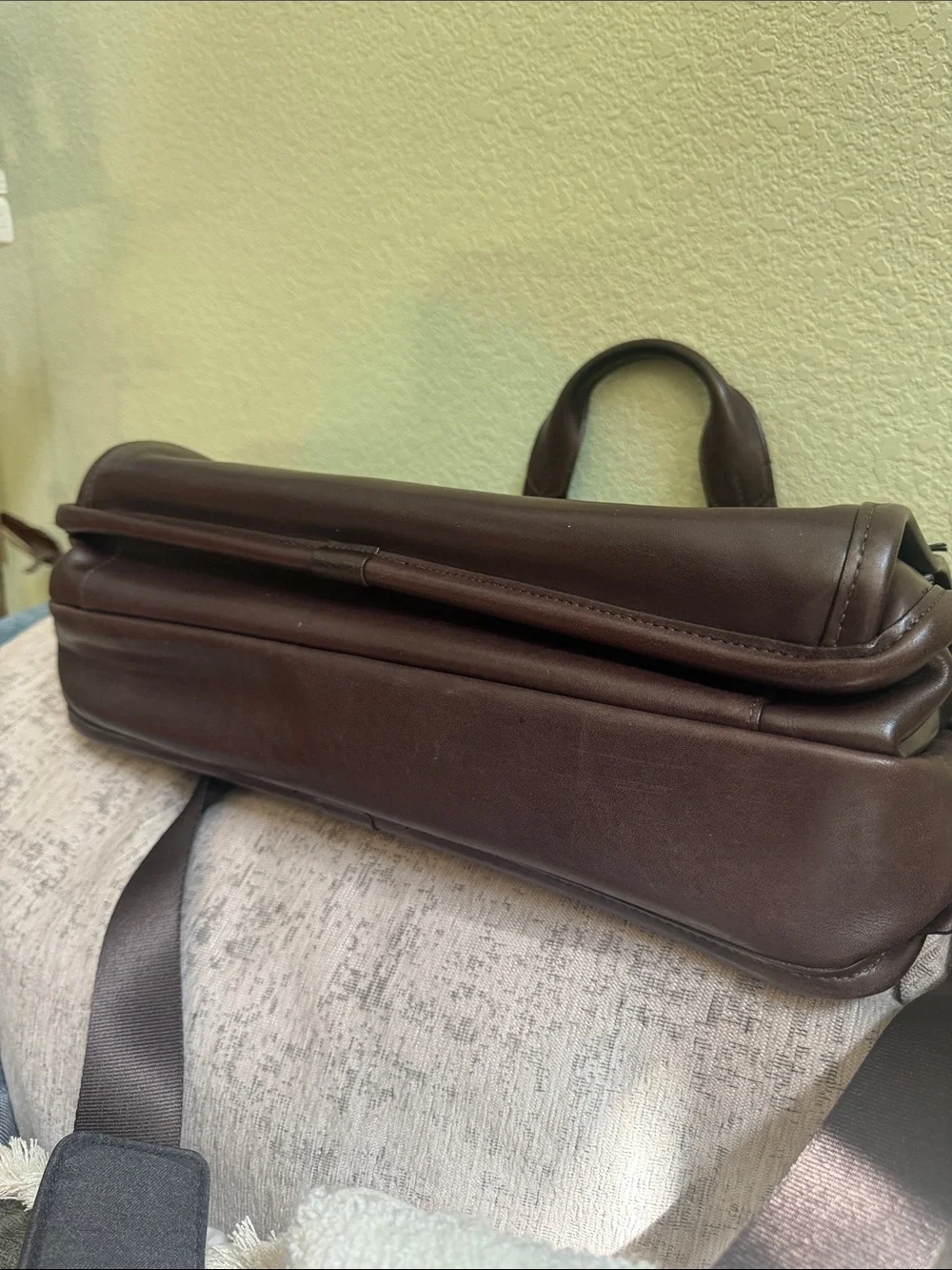 Tumi alpha leather